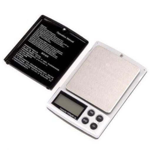 Digital mini scales High Quality 1000g x 0.1g silver