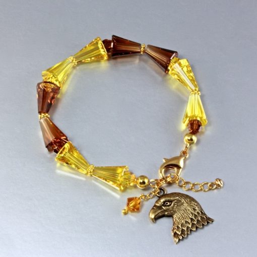 Swarovski Crystal Artemis bracelet 14k gold filled