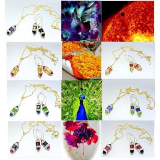 Swarovski crystal flora and fauna sets