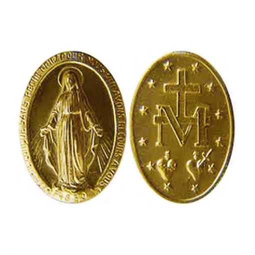 9ct yellow Gold Miraculous Medal