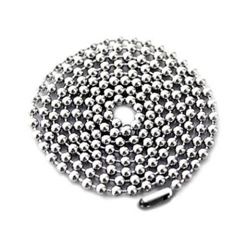 Stainless steel ball chain 2.4mm 60cm