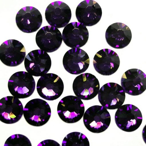 Swarovski crystal Purple velvet