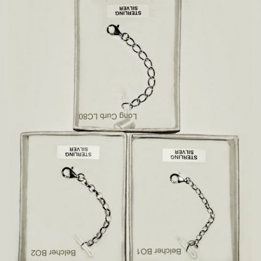 Sterling Silver extension chain extenders
