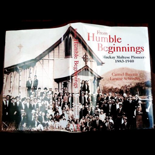 Mackay Maltese pioneers book From Humble Beginnings