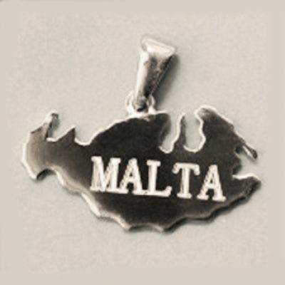 Island Malta pendant Sterling Silver