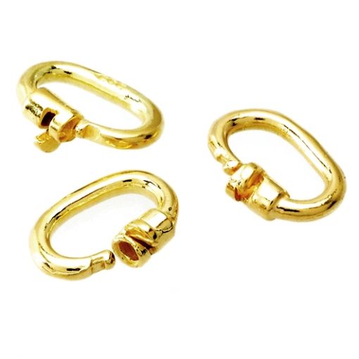 Link locks 9ct Gold